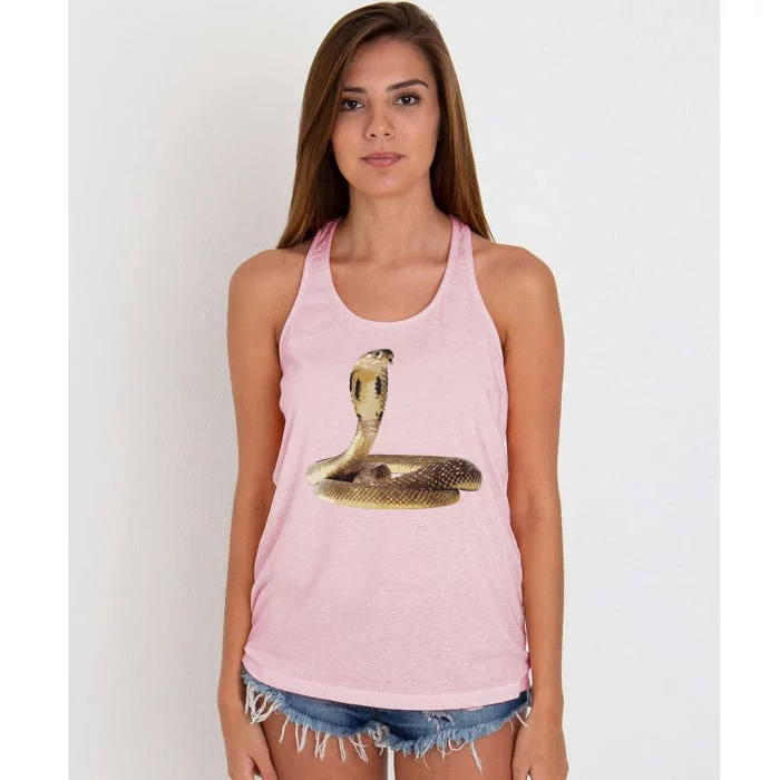 Cobra Snake T For Men Women Boy Girl Women's Knotted Racerback Tank