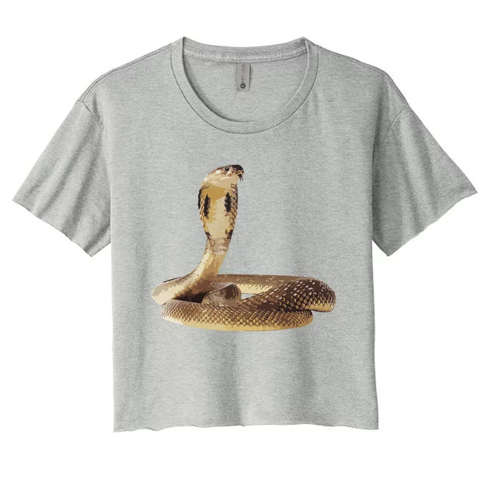 Cobra Snake T For Men Women Boy Girl Women's Crop Top Tee