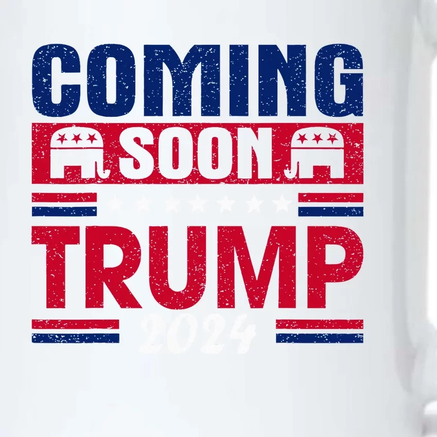 Coming Soon Trump 2024 Black Color Changing Mug