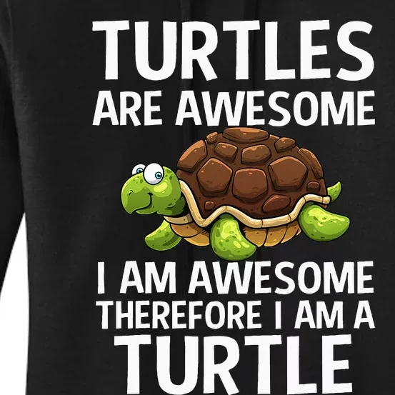 Cool Sea Turtle For Men Women Tortoise Lover Turtle Animal Women's Pullover Hoodie