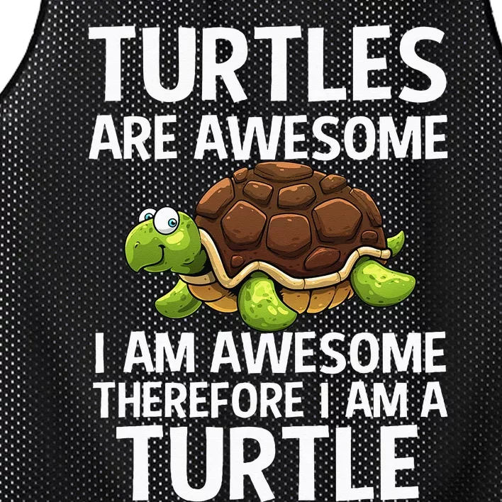 Cool Sea Turtle For Men Women Tortoise Lover Turtle Animal Mesh Reversible Basketball Jersey Tank