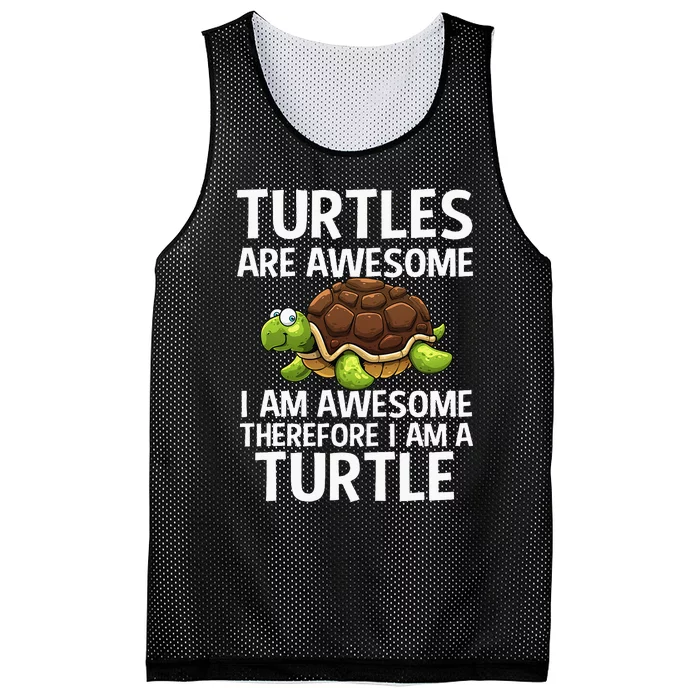 Cool Sea Turtle For Men Women Tortoise Lover Turtle Animal Mesh Reversible Basketball Jersey Tank