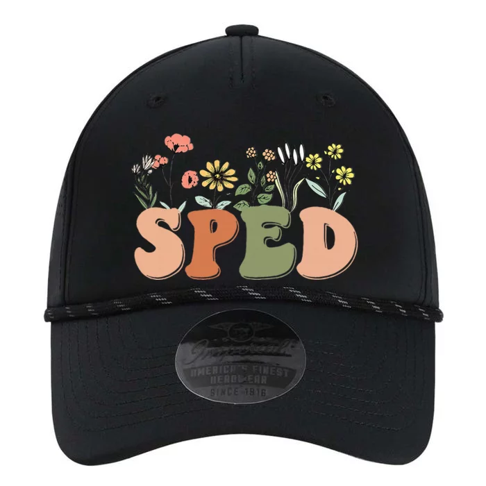 Cute SPED Teacher Special Education Wildflower SPED Teacher Performance The Dyno Cap