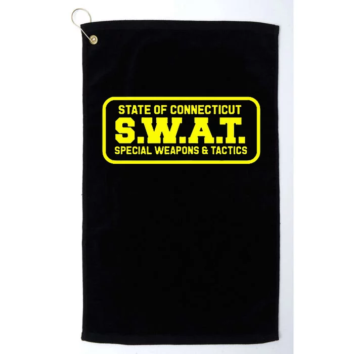 Connecticut Swat Team Srt Sheriff Law Enforcement Platinum Collection Golf Towel