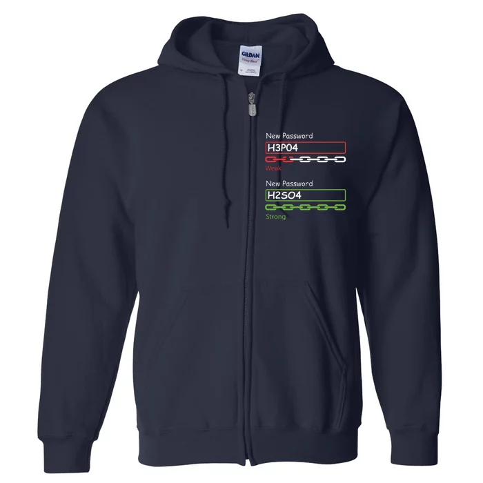 Chemist Science Teacher Student Chemistry Full Zip Hoodie