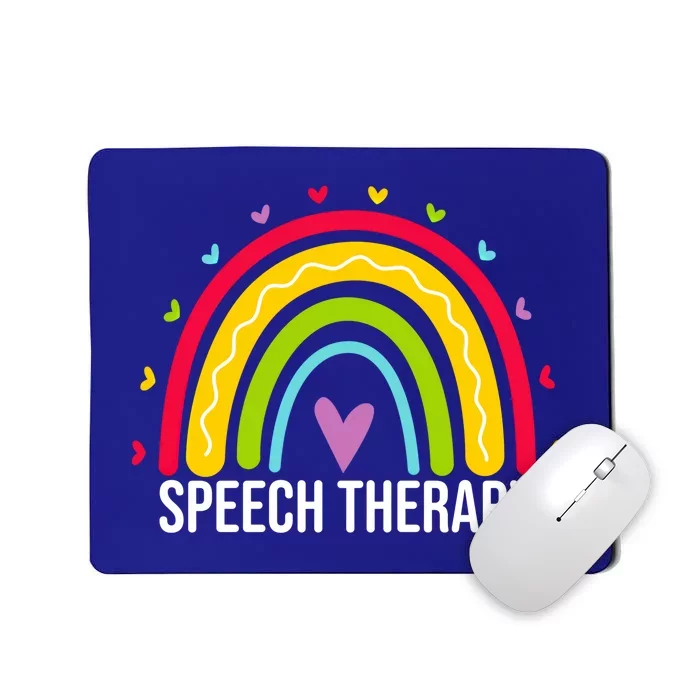 Cute Speech Therapy Therapist Speech Pathologist Gift Mousepad