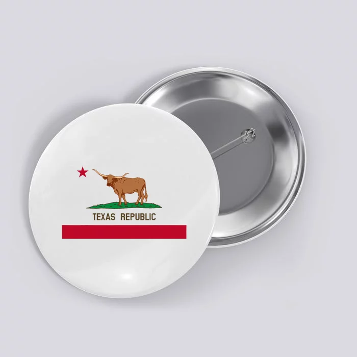 California Style Texas State Flag Button