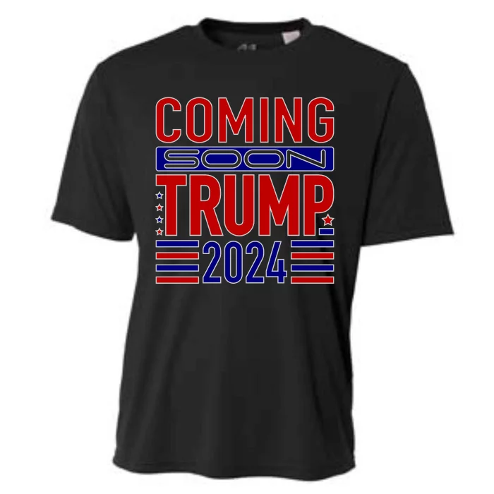 Coming Soon Trump 2024 Cooling Performance Crew T-Shirt