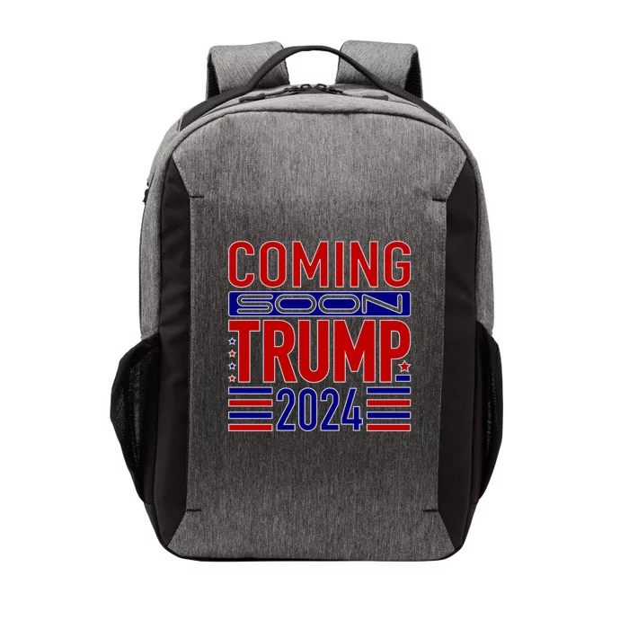 Coming Soon Trump 2024 Vector Backpack