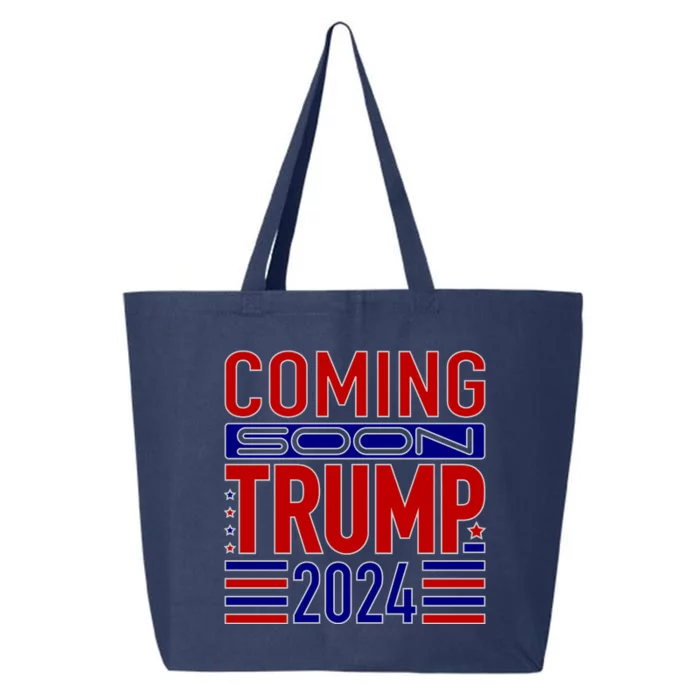 Coming Soon Trump 2024 25L Jumbo Tote