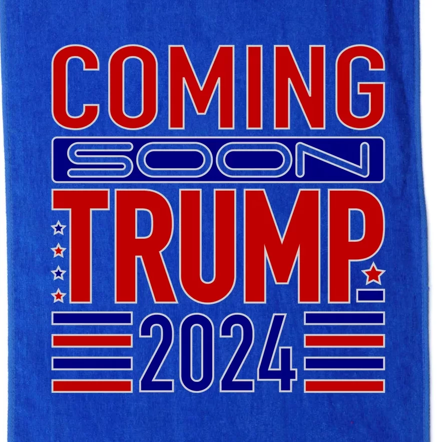 Coming Soon Trump 2024 Platinum Collection Golf Towel