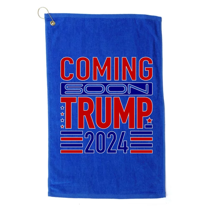 Coming Soon Trump 2024 Platinum Collection Golf Towel