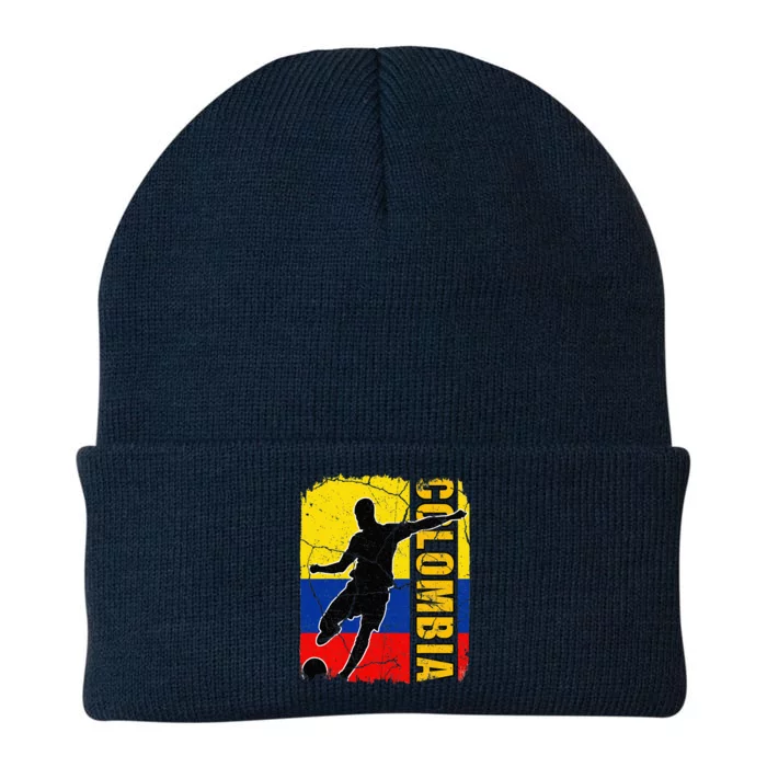 Colombian Soccer Team Colombia Flag Jersey Knit Cap Winter Beanie