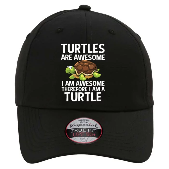 Cool Sea Turtle For Men Women Tortoise Lover Turtle Animal The Original Performance Cap