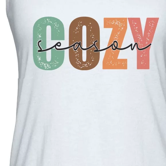 Cozy Sublimation Thanksgiving Ladies Essential Flowy Tank