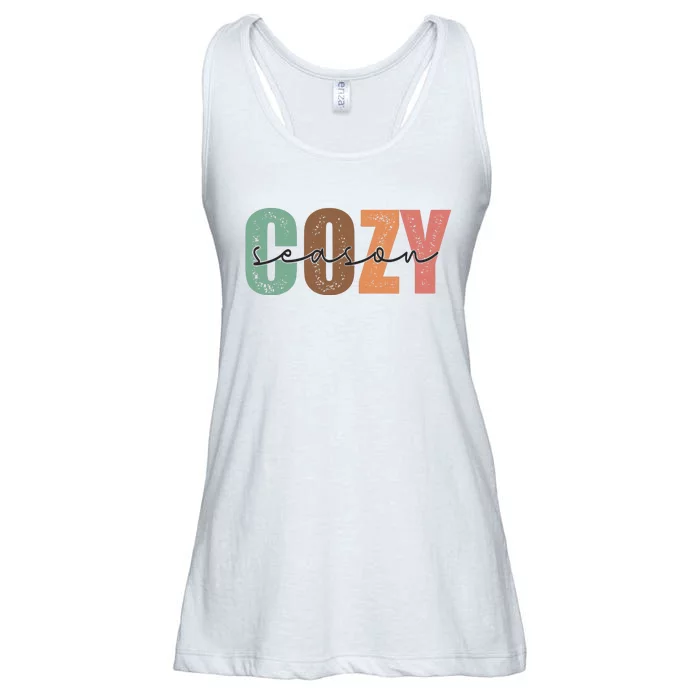 Cozy Sublimation Thanksgiving Ladies Essential Flowy Tank