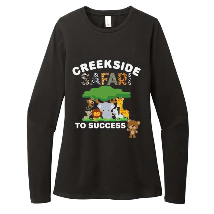 Creekside Safari To Success Womens CVC Long Sleeve Shirt