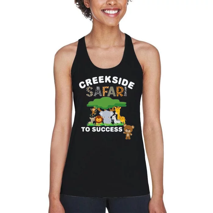 Creekside Safari To Success Women's Racerback Tank