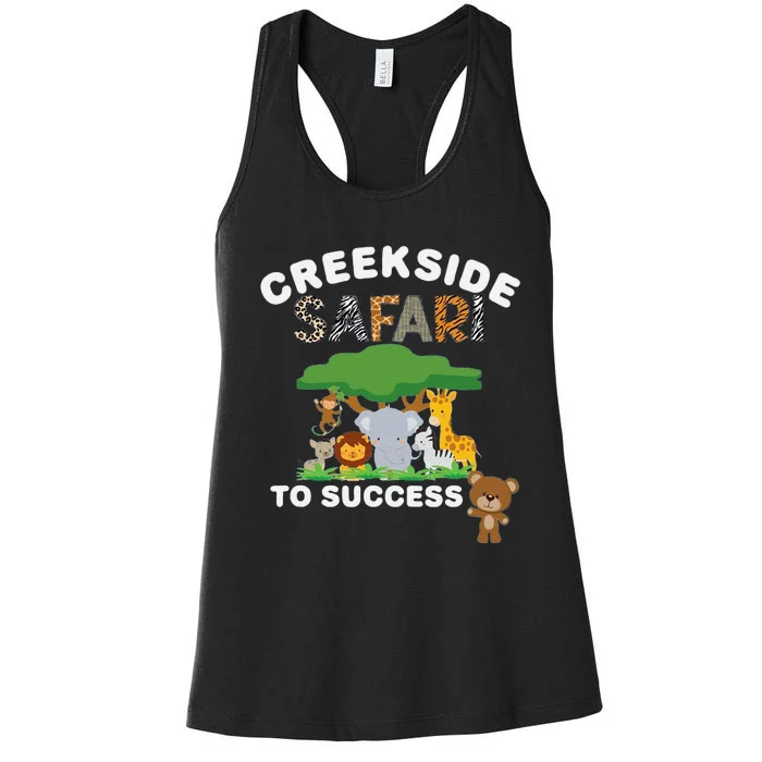 Creekside Safari To Success Women's Racerback Tank