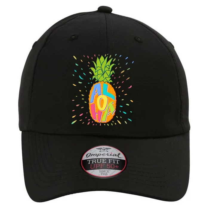 Colorful Summer Time Hawaiian Aloha Pineapple The Original Performance Cap