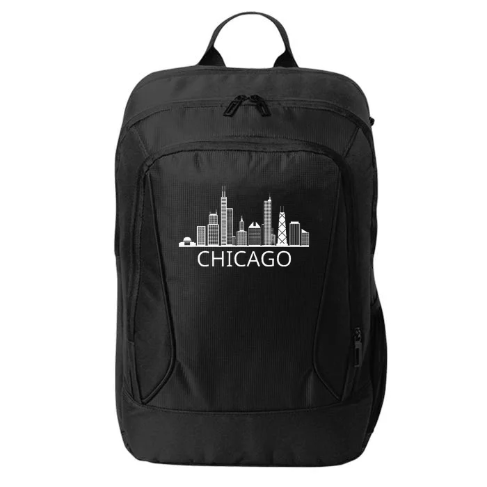 Chicago Skyline Throwback Design Classic City Backpack