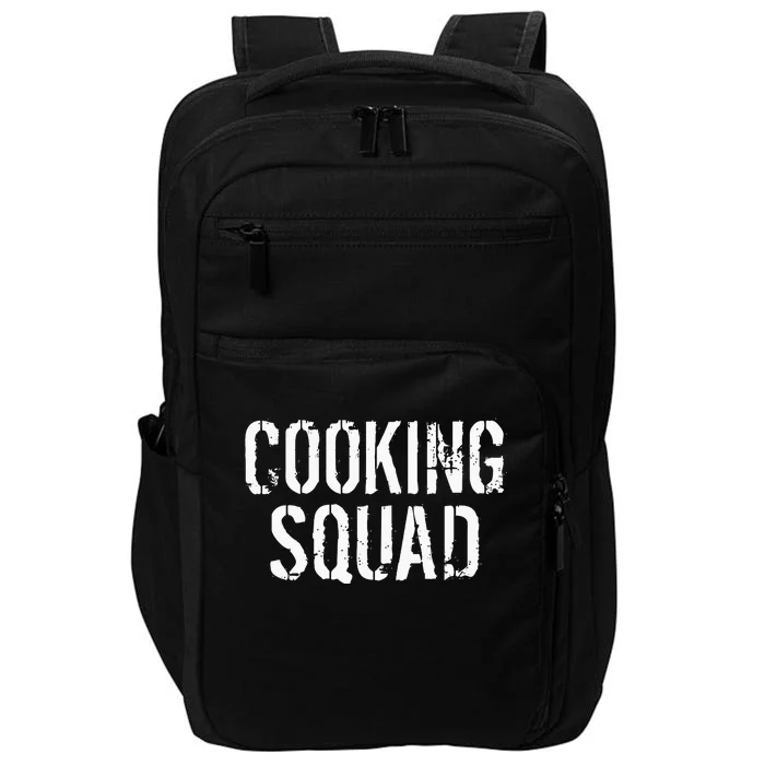 Cooking Squad Team Kitchen Friends Culinary Cook Impact Tech Backpack