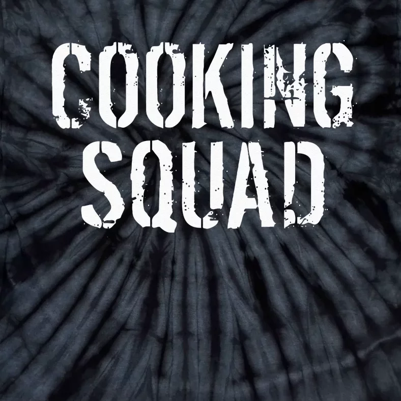 Cooking Squad Team Kitchen Friends Culinary Cook Tie-Dye T-Shirt