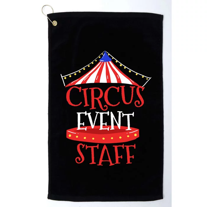 Circus Staff Themed Birthday Gifts Platinum Collection Golf Towel