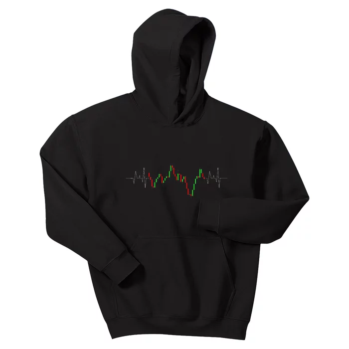 Cool Stock Trading Candlestick Stock Market Kids Hoodie