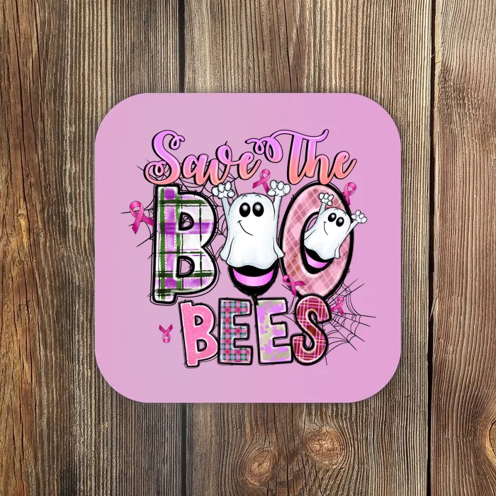 Cool Save The Boo Bees October Breast Cancer Coaster