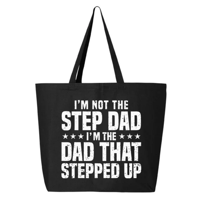 Cool Step Up Dad For Men Father Worlds Best Stepdad Ever 25L Jumbo Tote