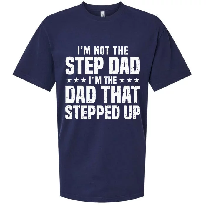 Cool Step Up Dad For Men Father Worlds Best Stepdad Ever Sueded Cloud Jersey T-Shirt