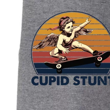 Cupid Stunt Unhinged Cringe Inappropriate Embarrassing Doggie 3-End Fleece Hoodie