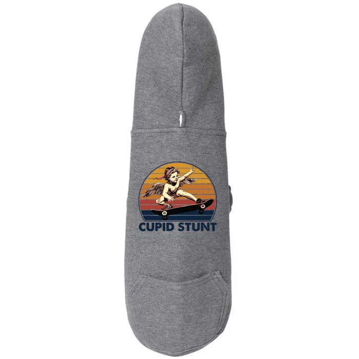 Cupid Stunt Unhinged Cringe Inappropriate Embarrassing Doggie 3-End Fleece Hoodie