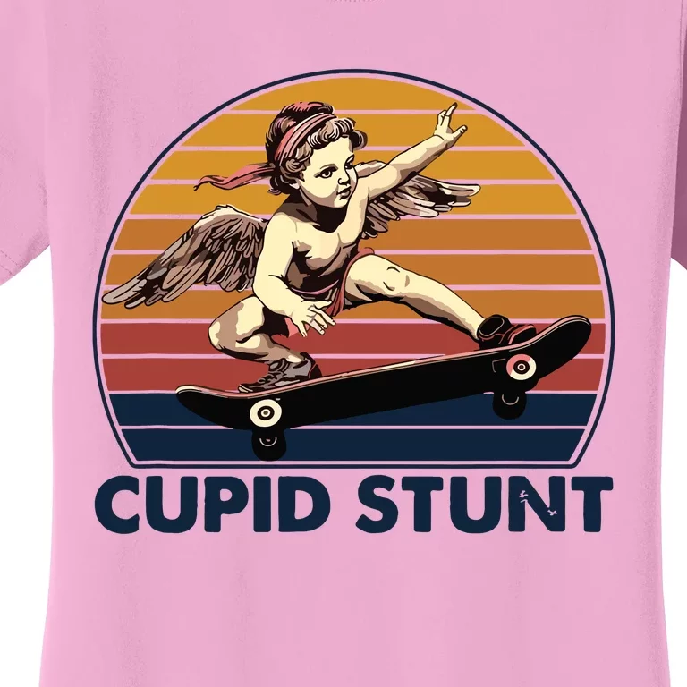 Cupid Stunt Unhinged Cringe Inappropriate Embarrassing Women's T-Shirt