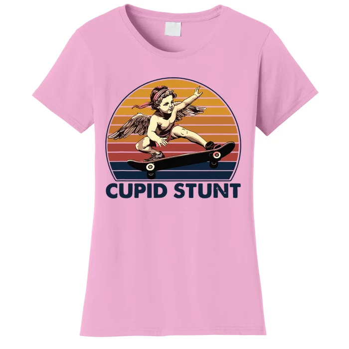 Cupid Stunt Unhinged Cringe Inappropriate Embarrassing Women's T-Shirt