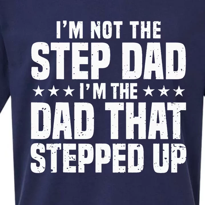 Cool Step Up Dad For Father World's Best Stepdad Ever Sueded Cloud Jersey T-Shirt