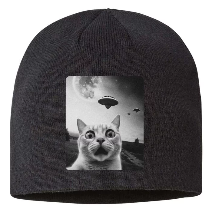 Cat Selfie Ufo 8 1/2in Sustainable Knit Beanie