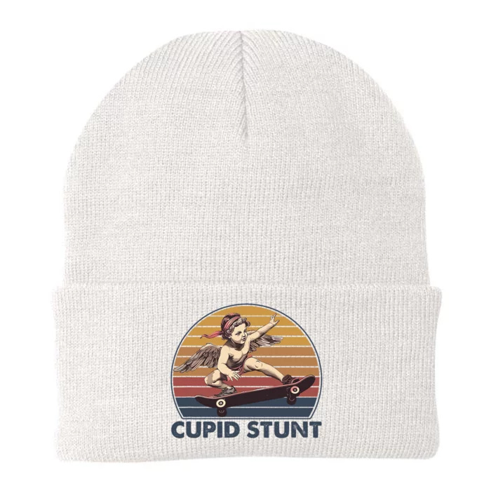 Cupid Stunt Unhinged Cringe Funny Inappropriate Embarrassing Knit Cap Winter Beanie