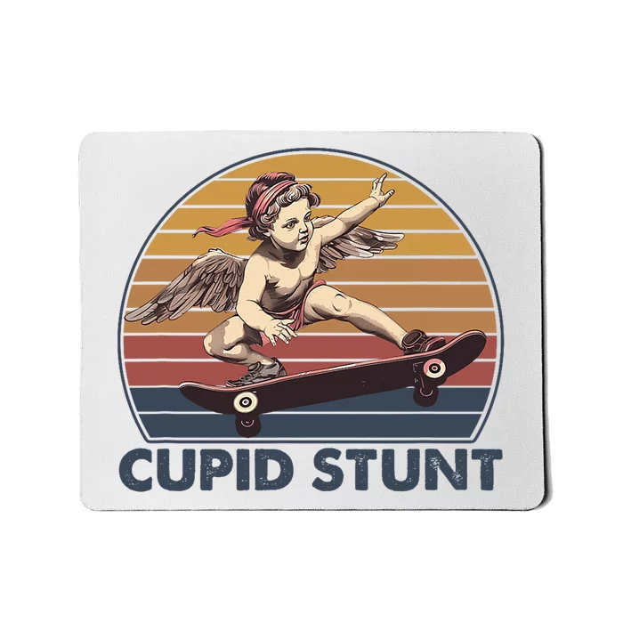 Cupid Stunt Unhinged Cringe Funny Inappropriate Embarrassing Mousepad