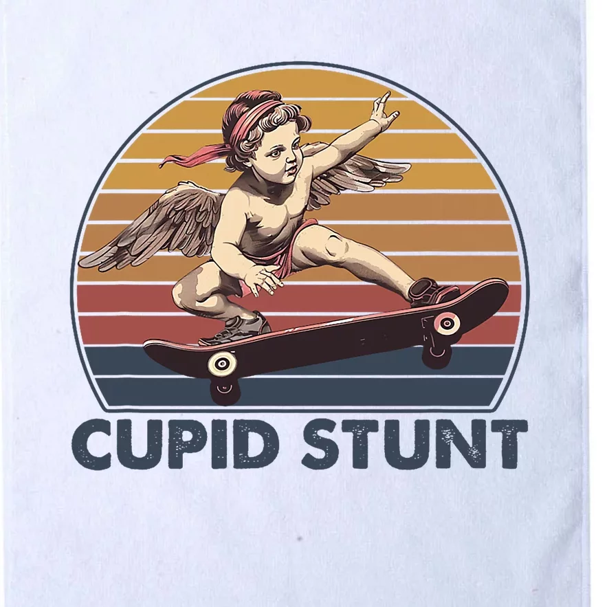 Cupid Stunt Unhinged Cringe Funny Inappropriate Embarrassing Platinum Collection Golf Towel