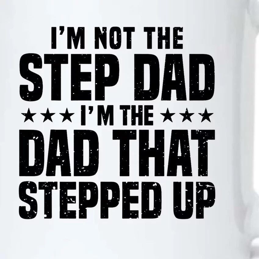 Cool Step Up Dad Father Worlds Best Stepdad Ever Gift Black Color Changing Mug