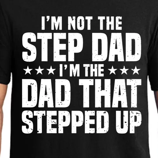 Cool Step Up Dad Father Worlds Best Stepdad Ever Gift Pajama Set