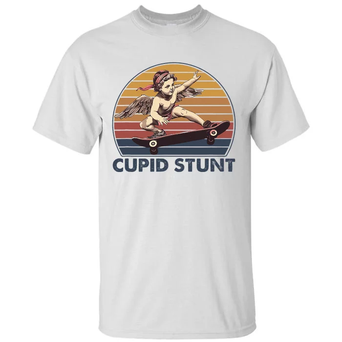 Cupid Stunt Unhinged Cringe Funny Inappropriate Embarrassing Tall T-Shirt