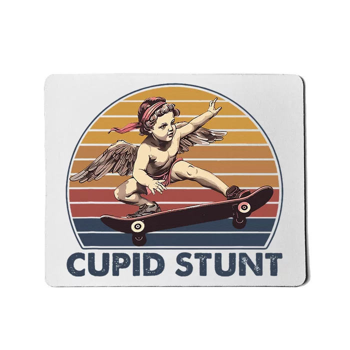 Cupid Stunt Unhinged Cringe Funny Inappropriate Embarrassing Mousepad