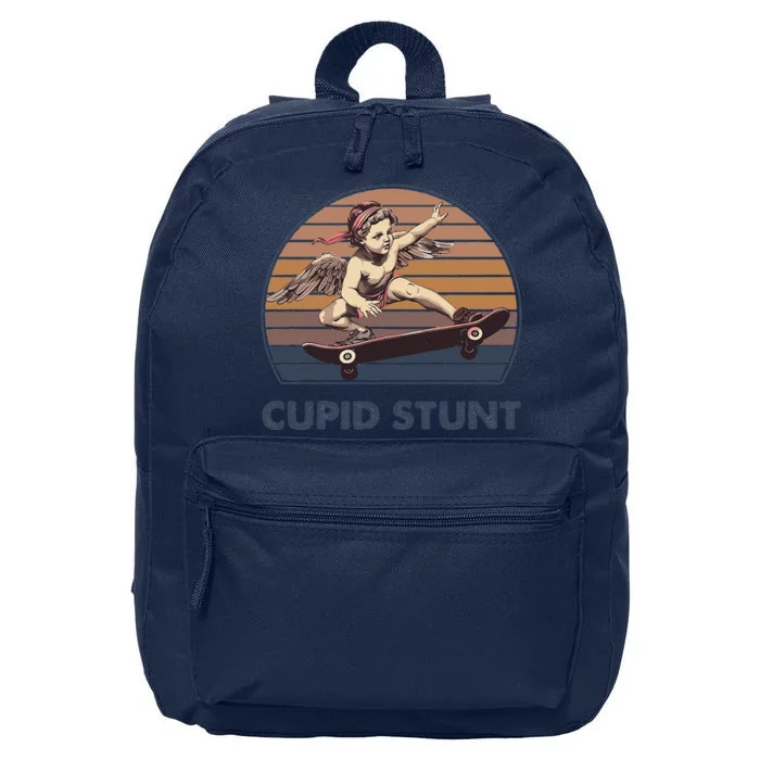 Cupid Stunt Unhinged Cringe Funny Inappropriate Embarrassing Gift 16 in Basic Backpack