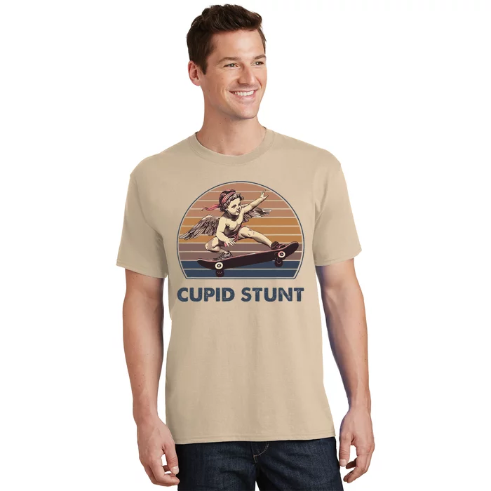 Cupid Stunt Unhinged Cringe Funny Inappropriate Embarrassing Gift T-Shirt