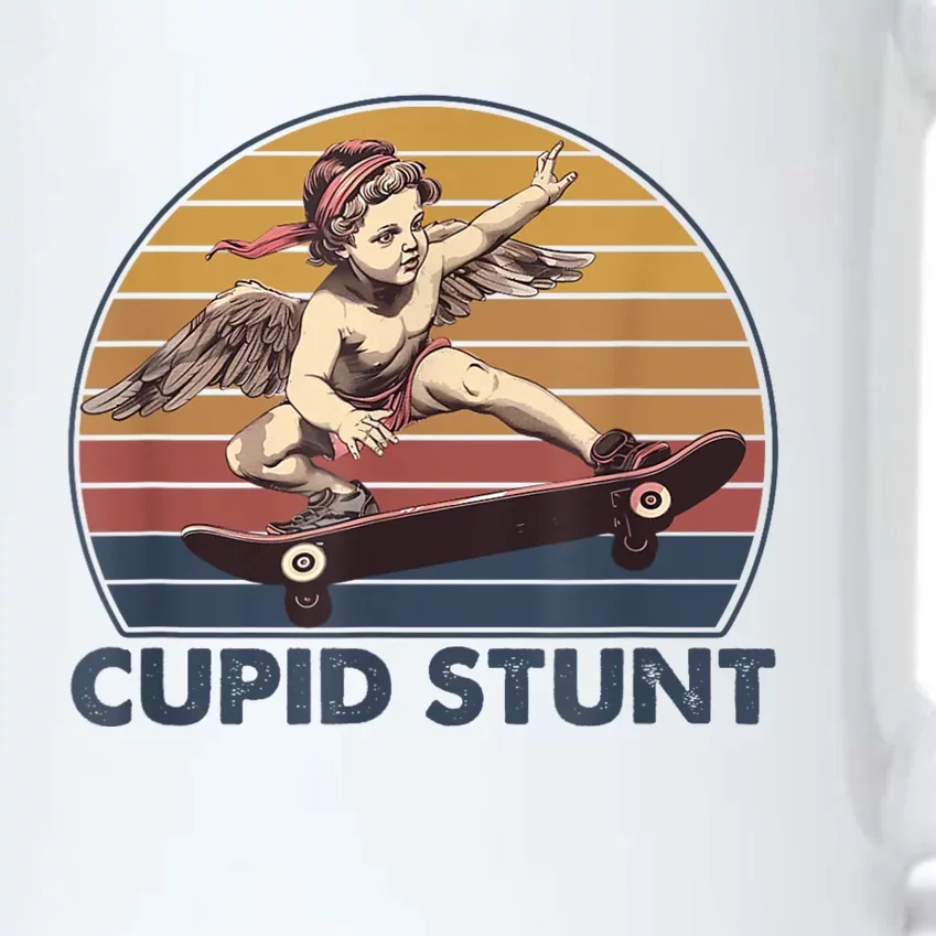 Cupid Stunt Unhinged Cringe Funny Inappropriate Black Color Changing Mug