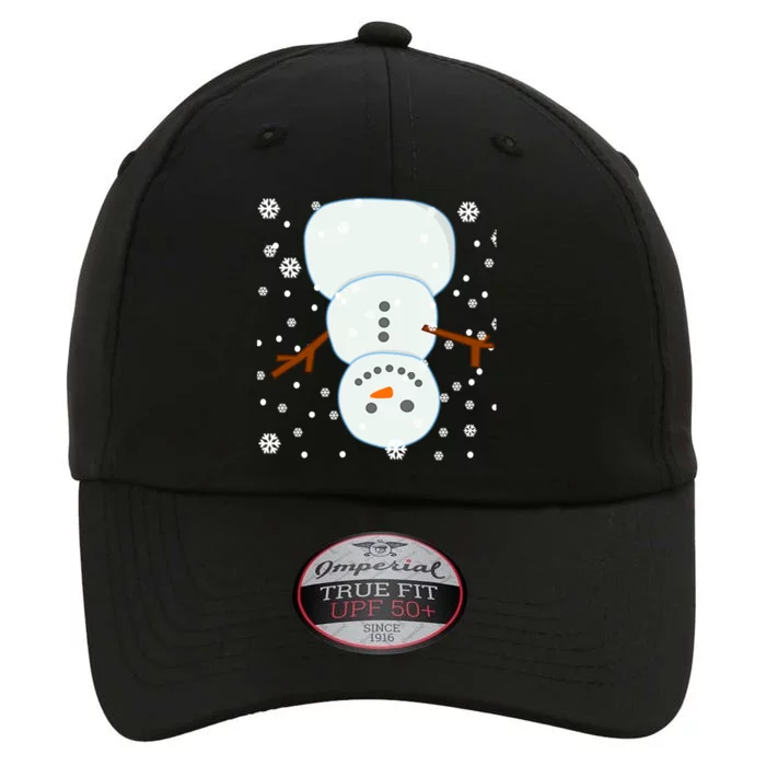 Christmas Sweater Upside Down Snow Snow Snowflake Gift The Original Performance Cap