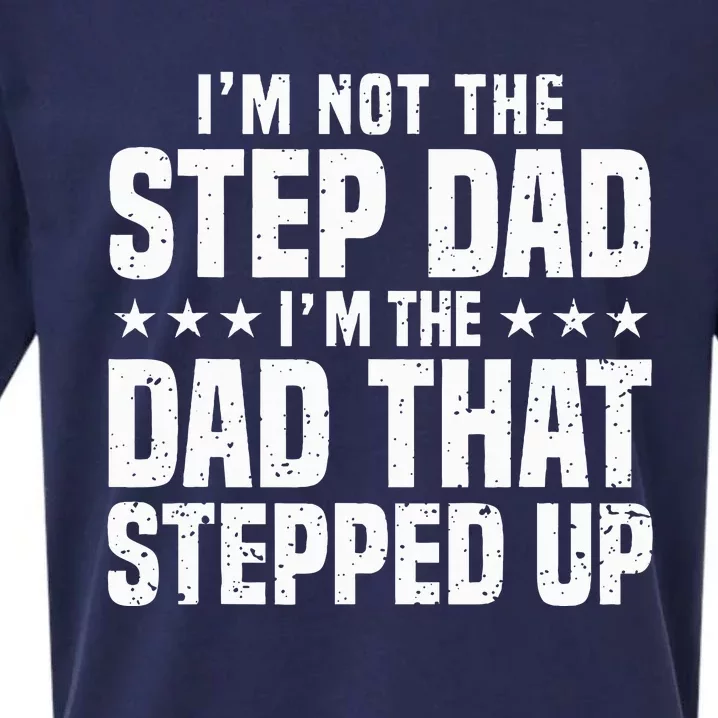 Cool Step Up Dad For Father Worlds Best Stepdad Ever Sueded Cloud Jersey T-Shirt